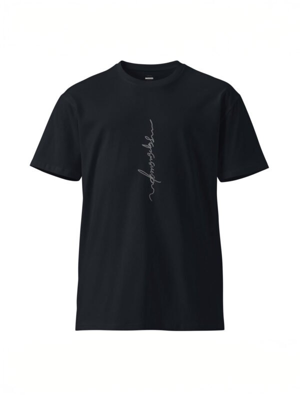 Cursive4 Cursive Logo Premium Cotton T-Shirt