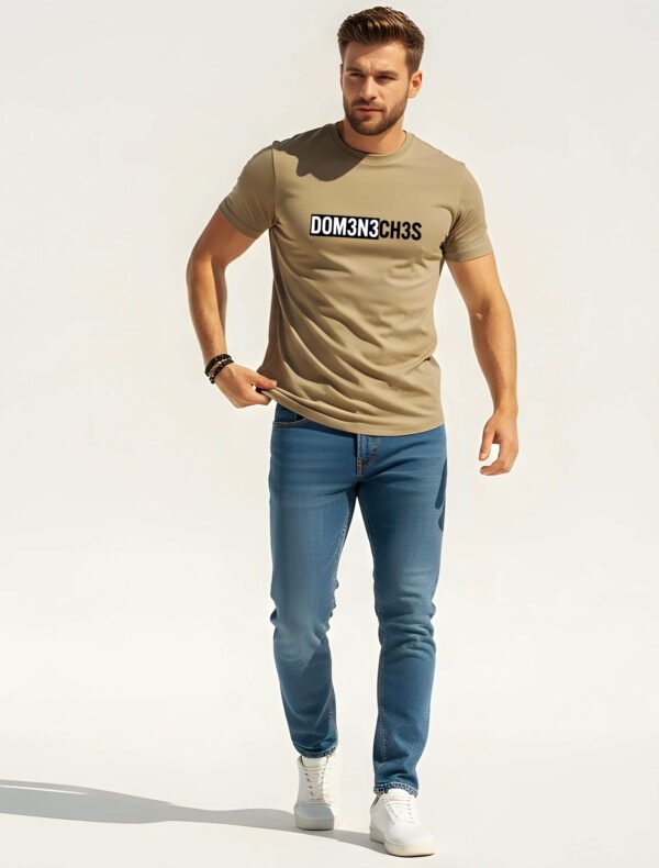 FDS15 Organic Oversized High Neck T-Shirt