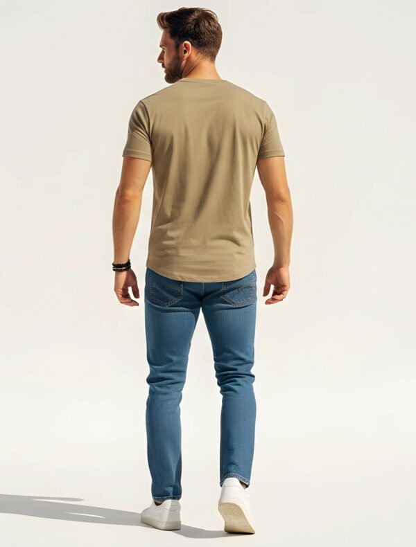FDS16 Organic Oversized High Neck T-Shirt