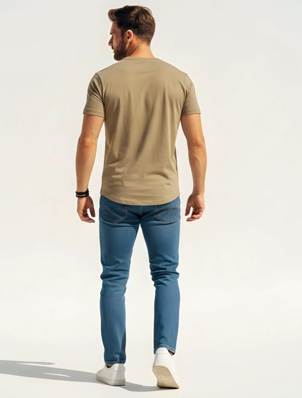 FDS20 Organic Oversized High Neck T-Shirt