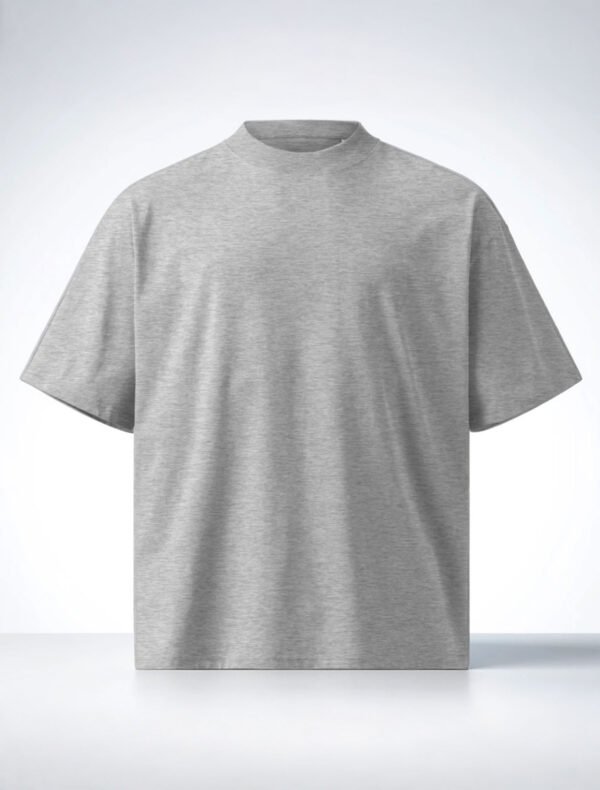 FDS31 Organic Oversized High Neck T-Shirt