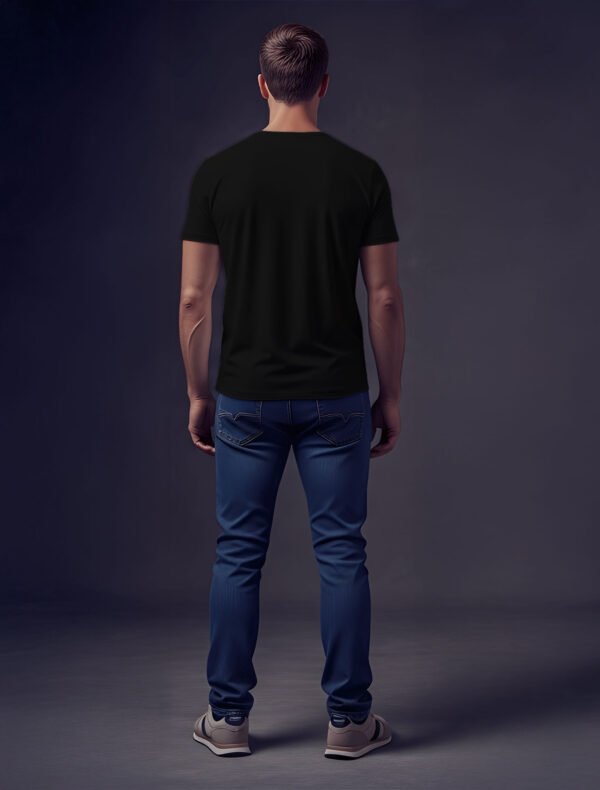 FDS49 Cursive Logo Premium Cotton T-Shirt