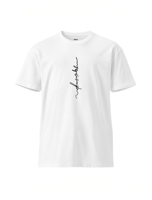 FDS50 Cursive Logo Premium Cotton T-Shirt