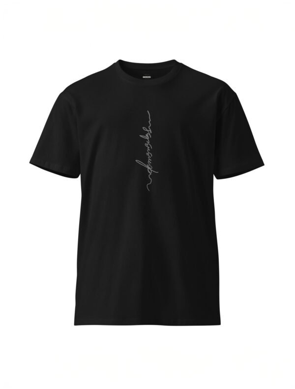 FDS51 Cursive Logo Premium Cotton T-Shirt