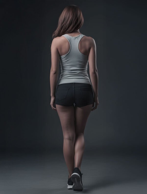 WTP4 Women’s Fitted Racerback Tank Top