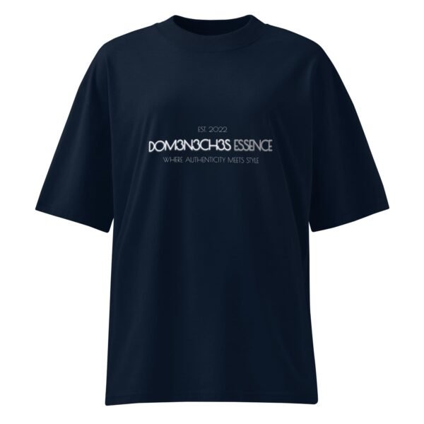 Organic Cotton Oversized High Neck Tee - Image 2