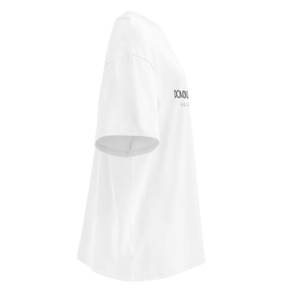 Organic Cotton Oversized High Neck Tee - Image 4
