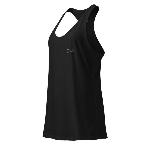 W40 Women’s Fitted Racerback Tank Top - Image 3