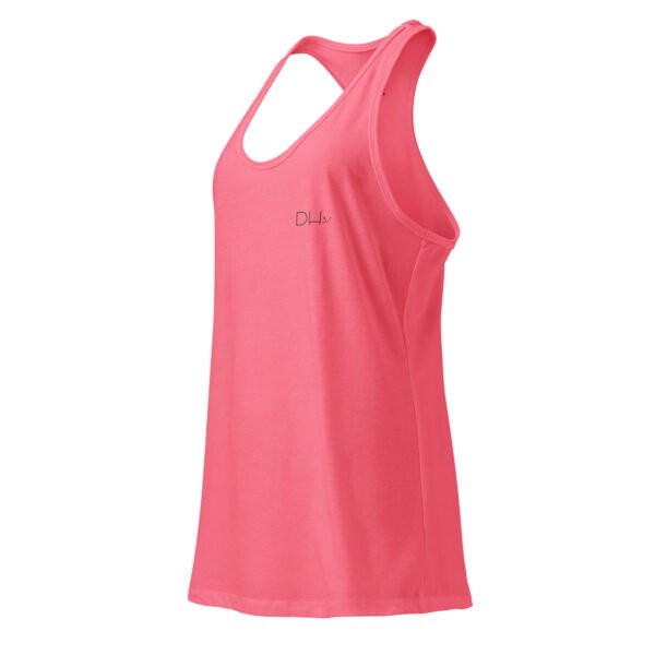 W40 Women’s Fitted Racerback Tank Top - Image 3