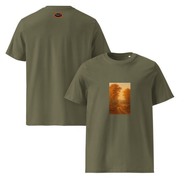 Autumn Print Tee Organic Cotton - Image 2