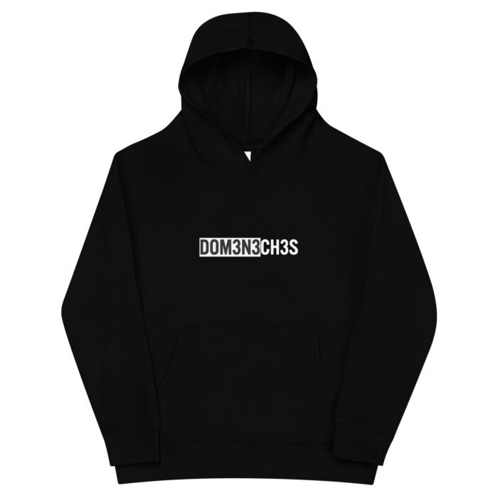 Monologo Classic Kids Fleece Hoodie - Image 2