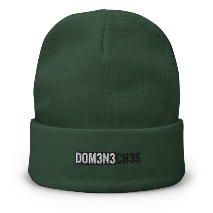 Classic Embroidered Beanie - Image 2