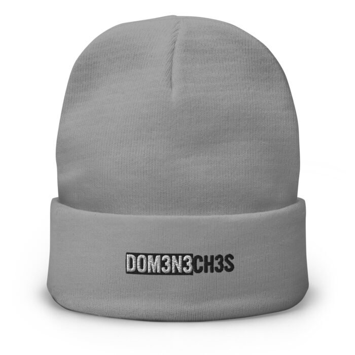 Classic Embroidered Beanie - Image 3