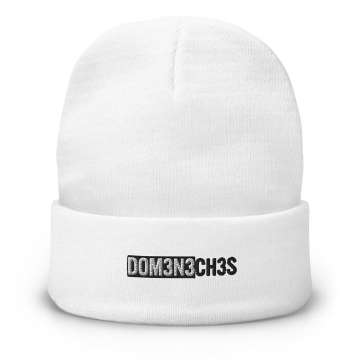 Classic Embroidered Beanie - Image 4