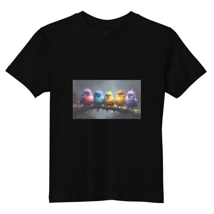 Graphic Organic Cotton Kids T-shirt - Image 2