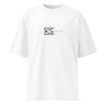 Organic Cotton Oversized T‑Shirt — Typographic