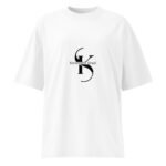 Organic Cotton Oversized T‑Shirt — Typographic