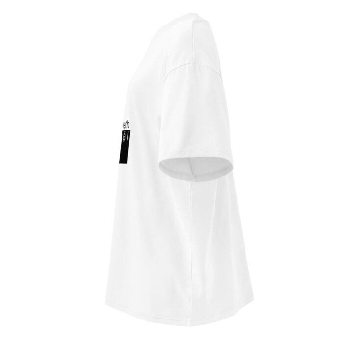 Organic Cotton Oversized T‑Shirt — Graphic - Image 3