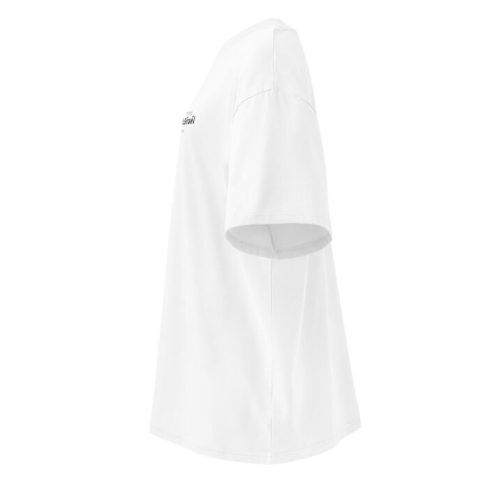 Organic Cotton Oversized T‑Shirt — Typographic - Image 3