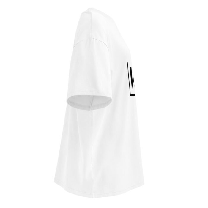 Organic Cotton Oversized T‑Shirt — Typographic - Image 4