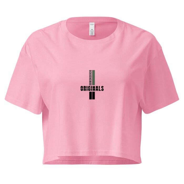 Women’s Combed Cotton Crop Top - Image 4