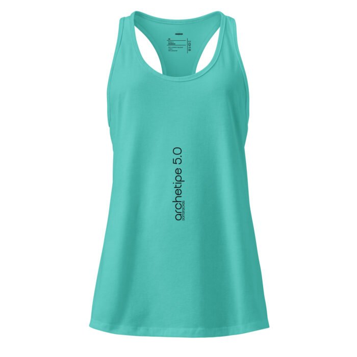 Women’s Fitted Racerback Tank Top - Image 3